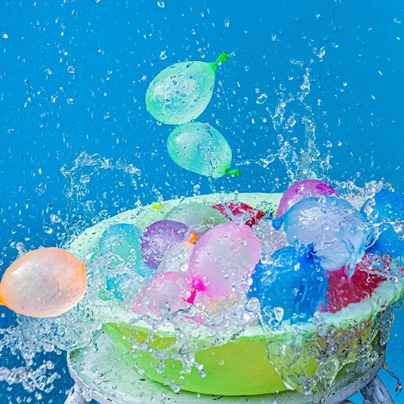Summer Water Bombs: 111pcs Fast Fill Water Balloons for Pool Party,