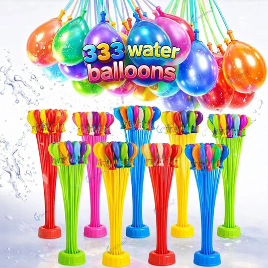 Summer Water Bombs: 111pcs Fast Fill Water Balloons for Pool Party,