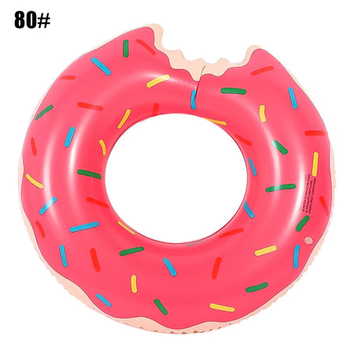 Inflatable Swim Rings Summer Swimming Pool Float Ring Beach Floatie