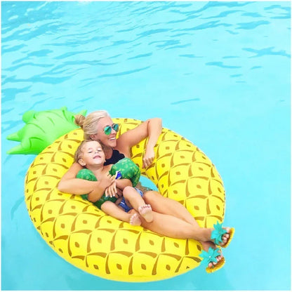 Inflatable Buoy Pool Float Pineapple Watermelon Swimming Ring for