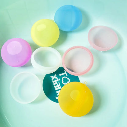 New Reusable Water Balloons Refillable Water Balloon Quick Fill Self