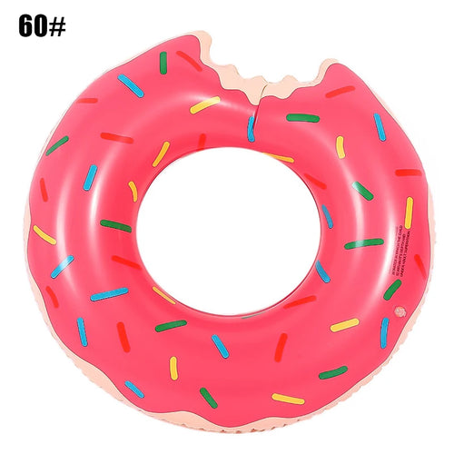 Inflatable Swim Rings Summer Swimming Pool Float Ring Beach Floatie