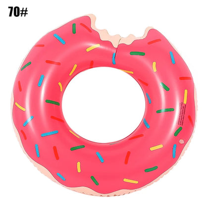 Inflatable Swim Rings Summer Swimming Pool Float Ring Beach Floatie